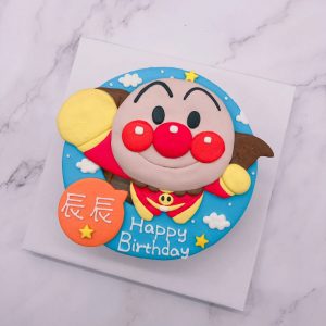麵包超人造型蛋糕推薦，台北麵包超人卡通生日蛋糕宅配作品