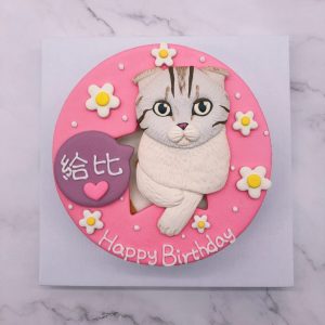 貓咪造型蛋糕推薦，寵物生日蛋糕宅配訂購