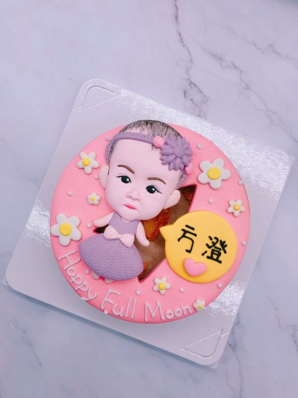 寶寶人像造型蛋糕推薦，台北生日蛋糕宅配訂購