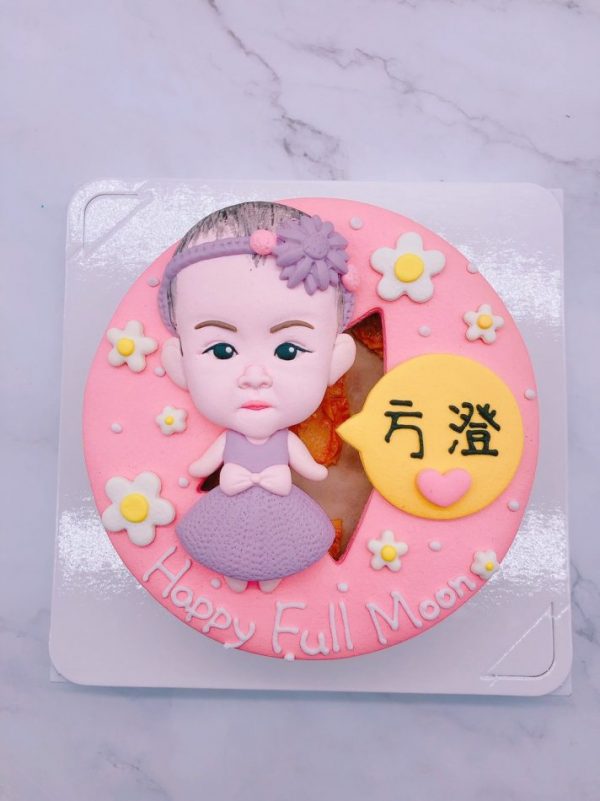 寶寶人像造型蛋糕推薦，台北生日蛋糕宅配訂購