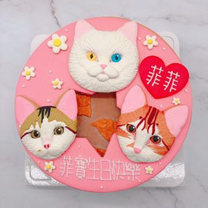 貓咪客製化生日蛋糕推薦，寵物造型蛋糕宅配訂購
