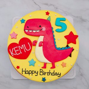 恐龍客製化造型蛋糕推薦，超可愛恐龍生日蛋糕宅配