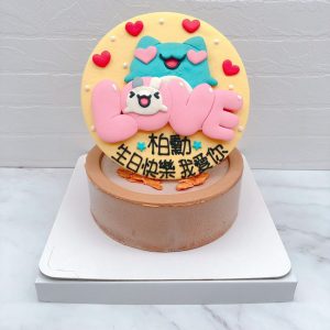 咖波手作造型蛋糕作品分享，客製化生日蛋糕作品推薦