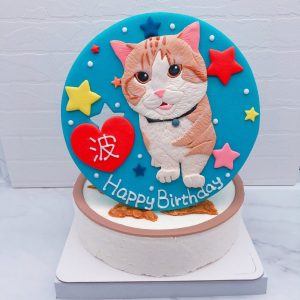 貓咪造型蛋糕推薦，台北寵物客製化蛋糕宅配