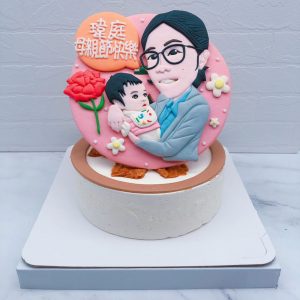 台北Q版人像照片蛋糕推薦，人像造型生日蛋糕宅配分享