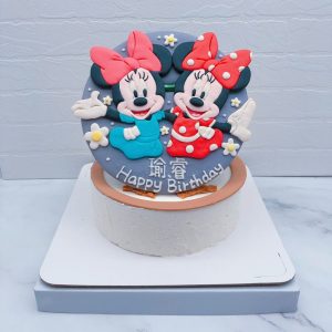 米妮生日蛋糕推薦，迪士尼造型蛋糕作品分享