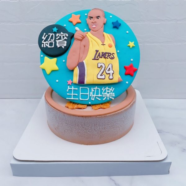 Kobe Bryant客製化造型蛋糕推薦，NBA籃球生日造型蛋糕宅配